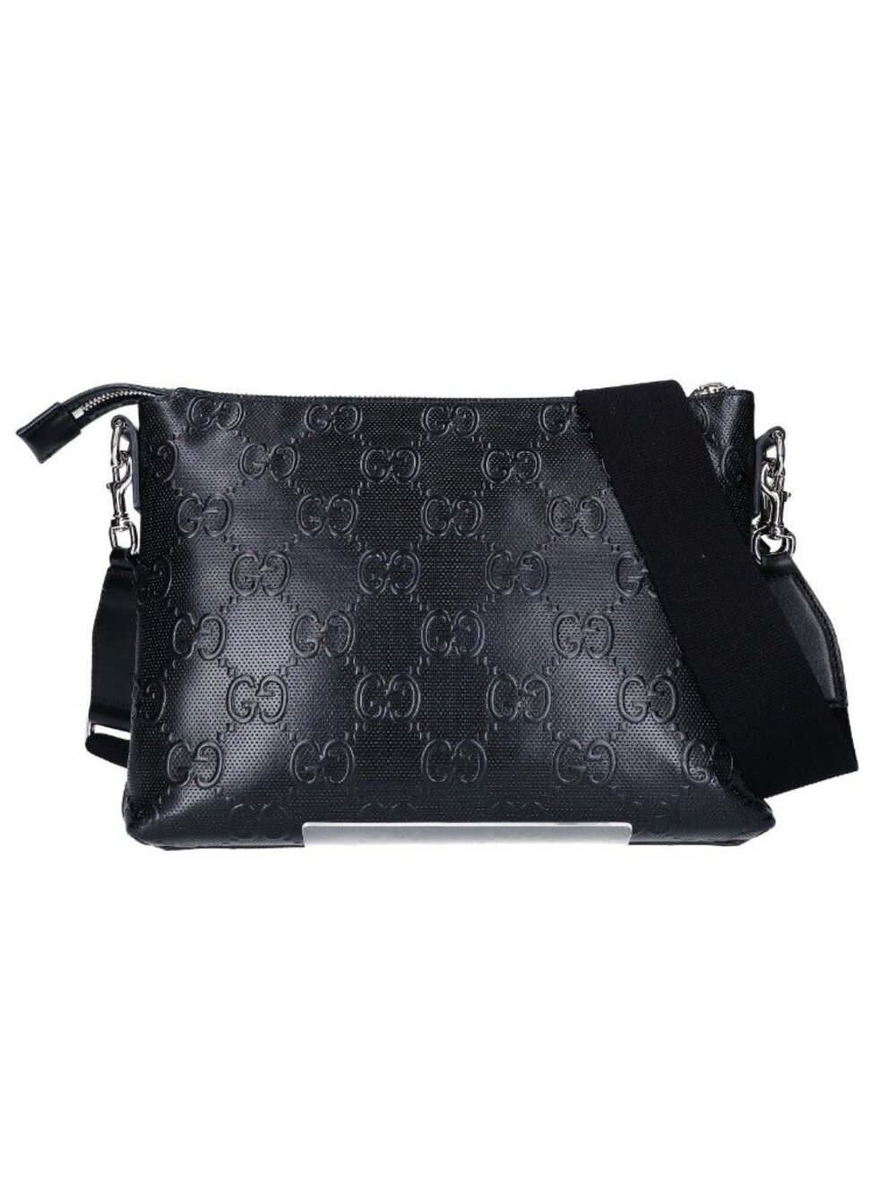 Gucci Embossed Medium Cross Belt Bag